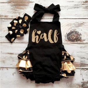 Custom Half Birthday Outfit